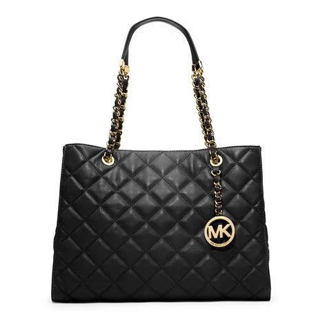 michael kors susannah quilted purse|Michael Kors Susannah Quilted Leather Lock Clutch Shoulder .